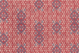 Susan Deliss, Criss Cross Weave in Red - Nickey Kehoe