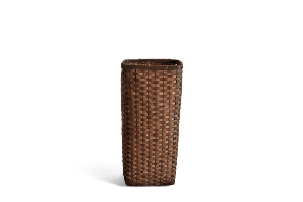 Tall Splint Wood Basket (LA) - Nickey Kehoe