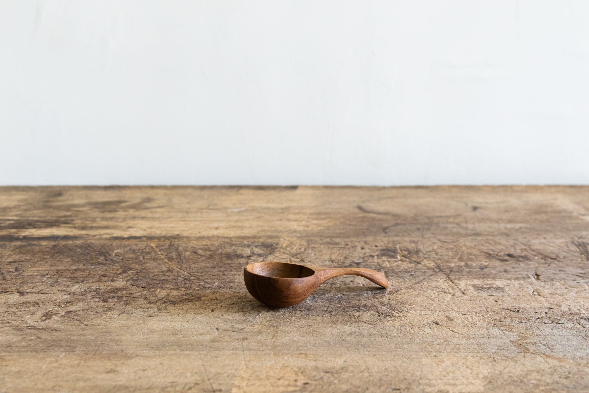 Teak Coffee Scoop - Nickey Kehoe