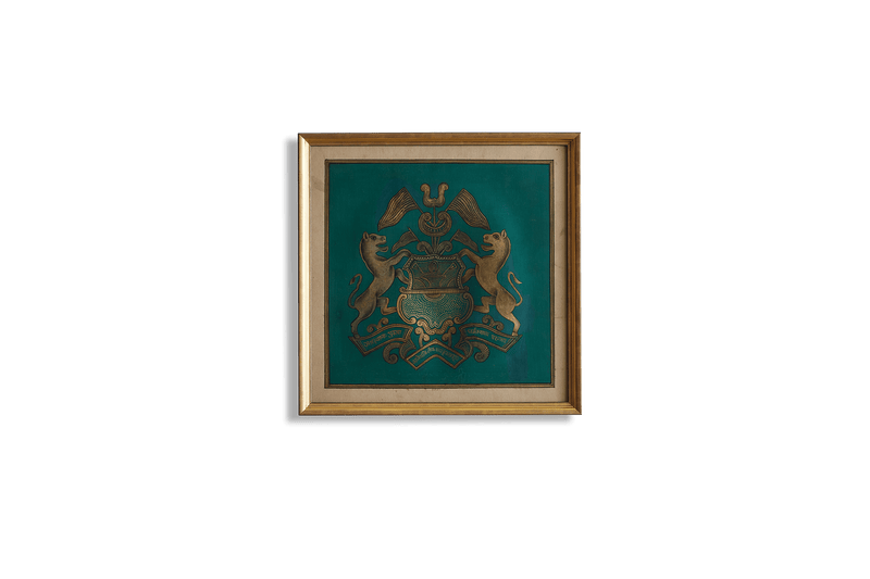 Teal Royal Crest No.11 (LA) - Nickey Kehoe