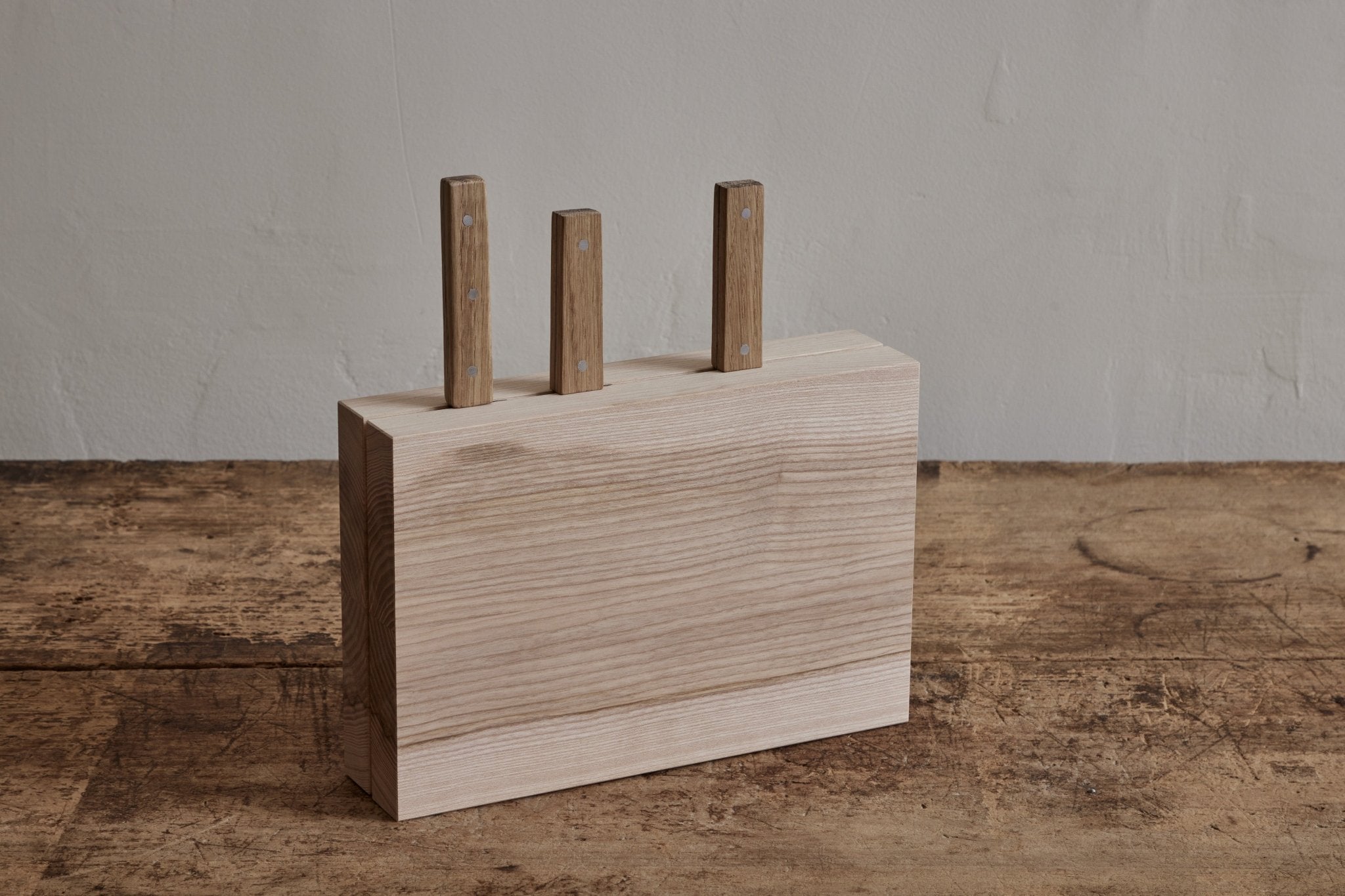 Timber Twin Knife Block - Nickey Kehoe