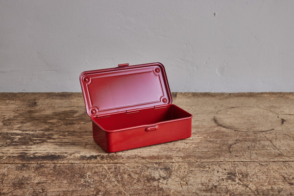 Toyo, Trunk Shape Toolbox in Red - Nickey Kehoe