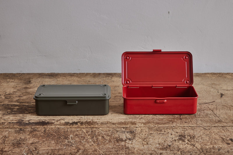 Toyo, Trunk Shape Toolbox in Red - Nickey Kehoe