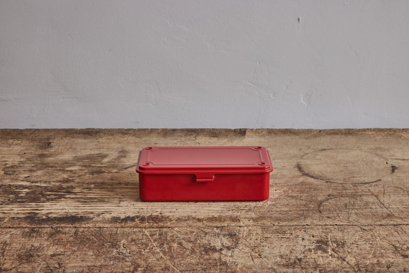 Toyo, Trunk Shape Toolbox in Red - Nickey Kehoe