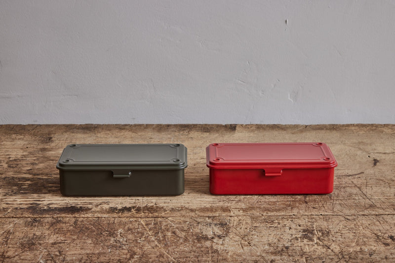 Toyo, Trunk Shape Toolbox in Red - Nickey Kehoe