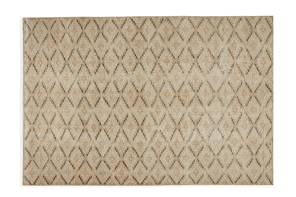 Turkish Diamond Pattern Rug 6’1 x 9’ (LA) - Nickey Kehoe