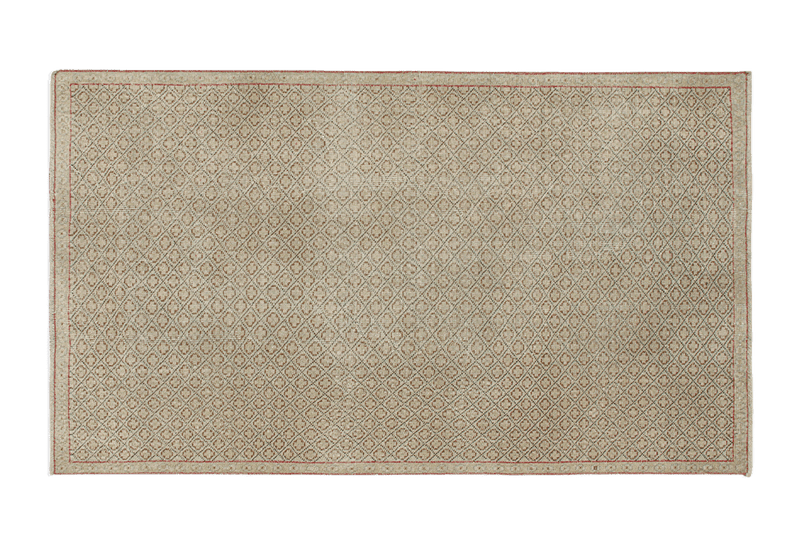 Turkish Geometric Rug 4'2" x 7'1" (LA) - Nickey Kehoe