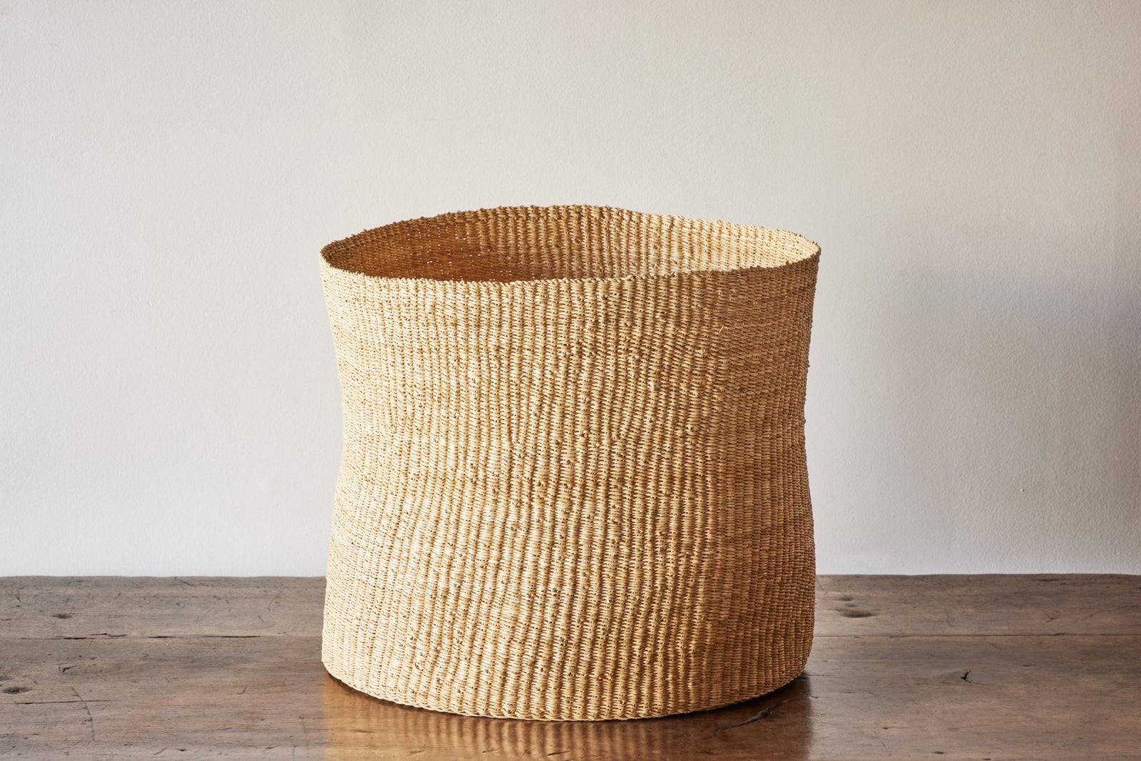 Wide Olive Basket – Nickey Kehoe