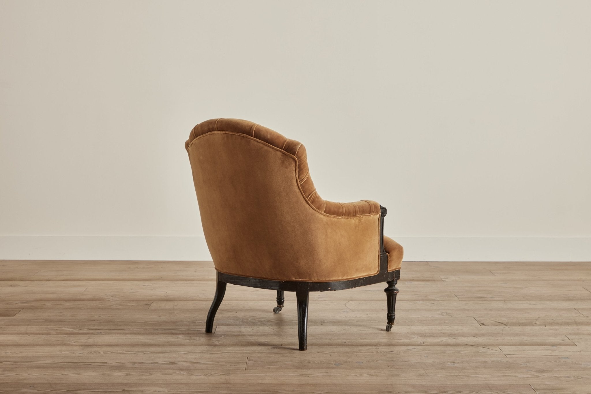 Velvet Napoleon III Armchair (LA) - Nickey Kehoe