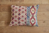 Vintage Handblocked Print Pillow - Nickey Kehoe