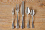 Vintage Pewter Five Piece Flatware Set - Nickey Kehoe