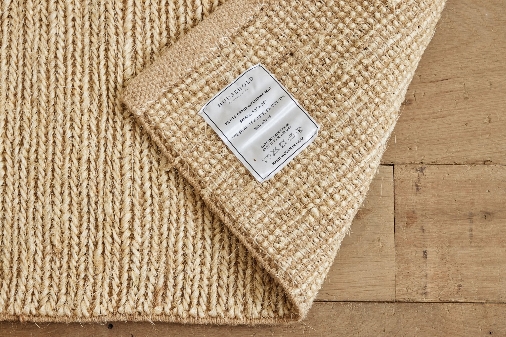 Welcome Mats in Petite Braid (Multiple Sizes) - Nickey Kehoe