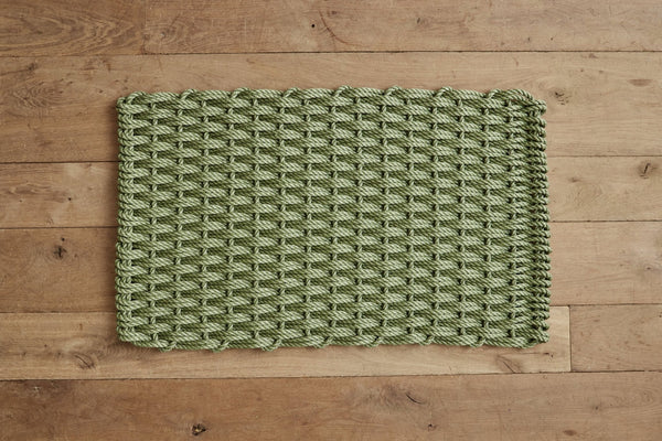 Woven Doormat Large in Loden - Nickey Kehoe