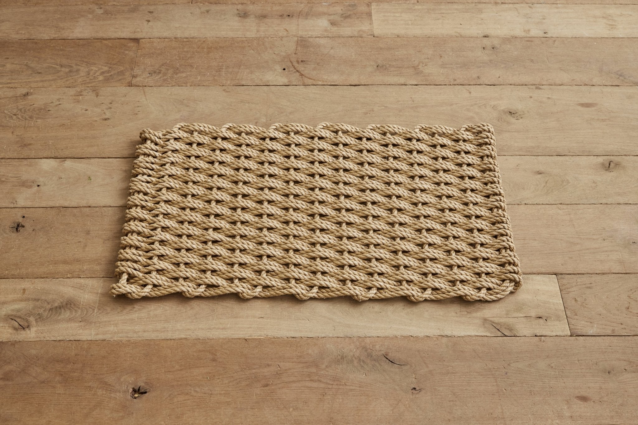 Woven Doormat Small in Wheat - Nickey Kehoe