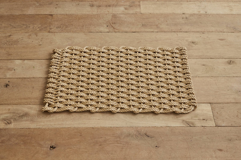 Woven Doormat Small in Wheat - Nickey Kehoe