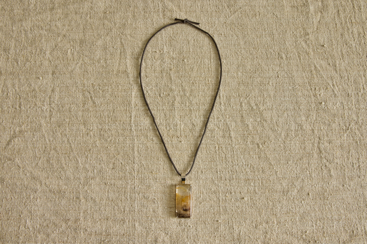 Hematoid Quartz Pendant I Necklace