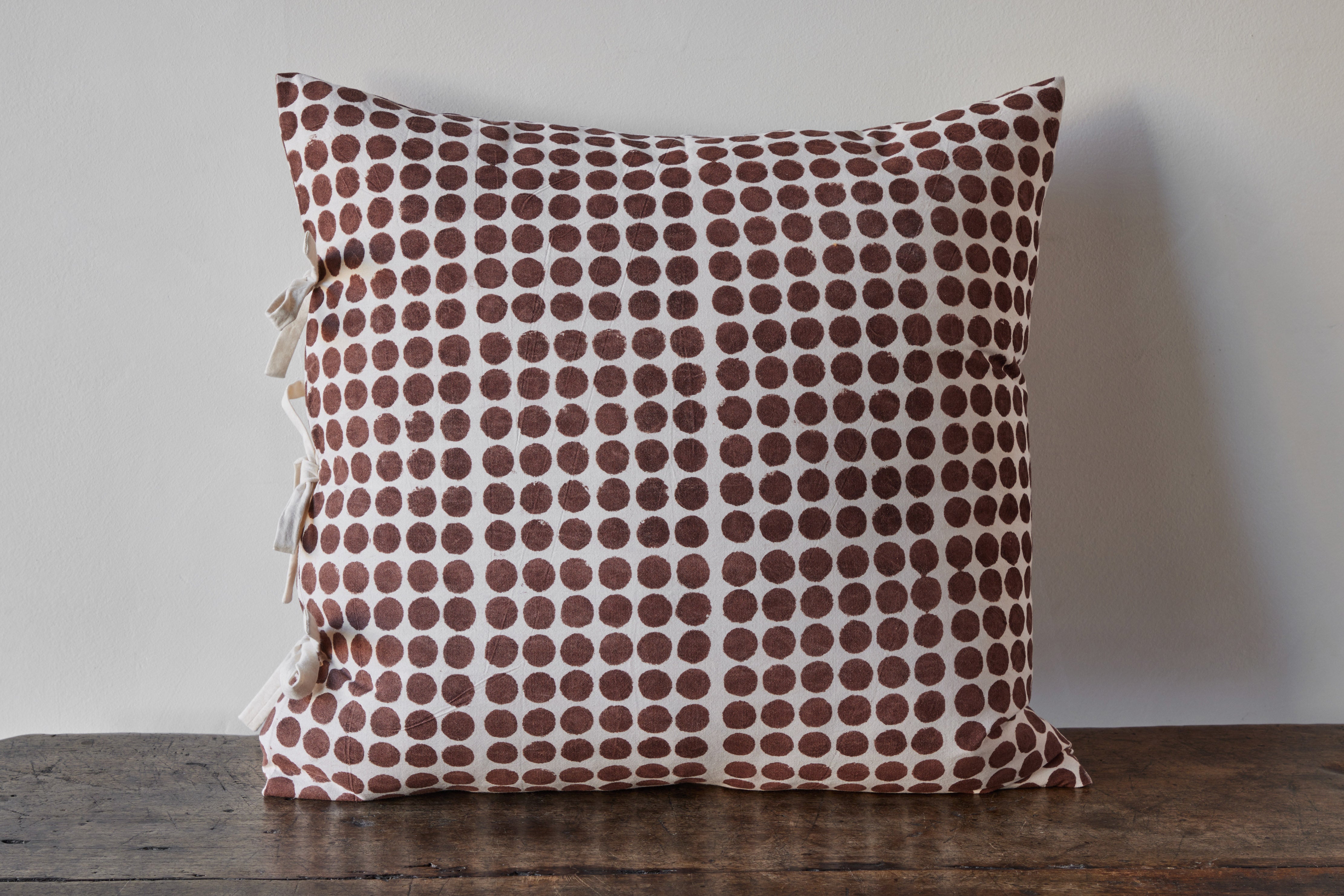 Les Indiennes, Tania Dot Deco Pillow Cover