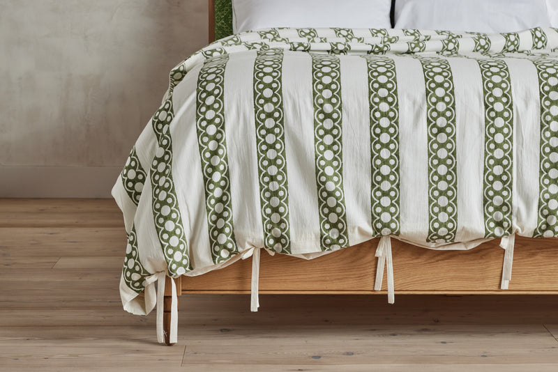 Les Indiennes, Nicole Duvet Cover