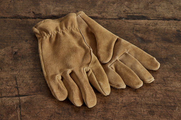 Leather Suede Work Gloves