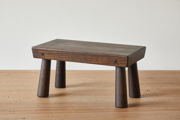 Blackcreek Mercantile Step Stool, Fumed