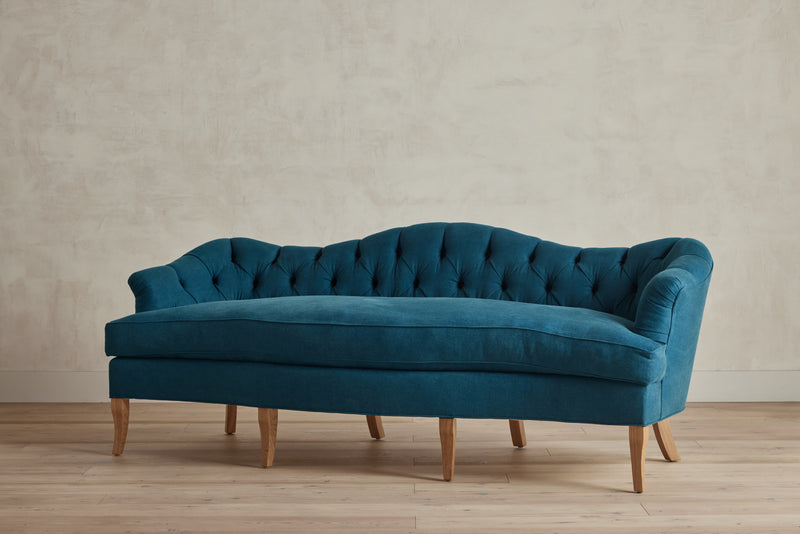 Nickey Kehoe 81" Camelback Sofa, Tufted - In Stock