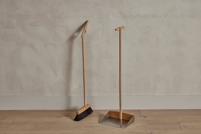 Buy wooden broom and dustpan set online