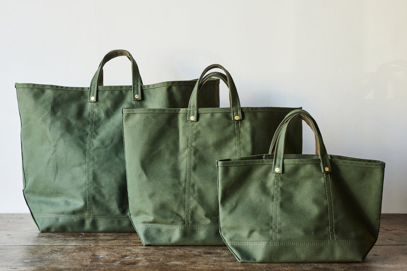 Todd Magill X Nickey Kehoe Canvas Tote, Olive
