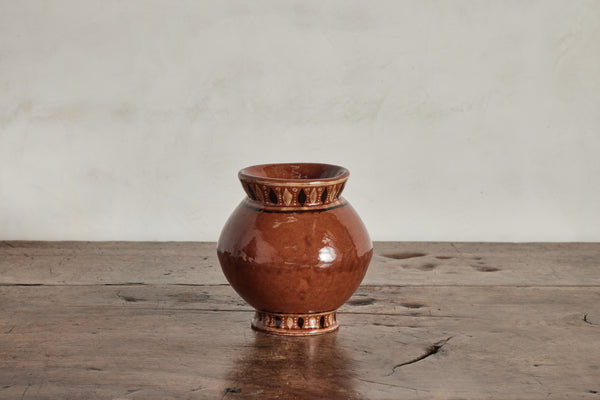 Nickey Kehoe Handpainted Vase