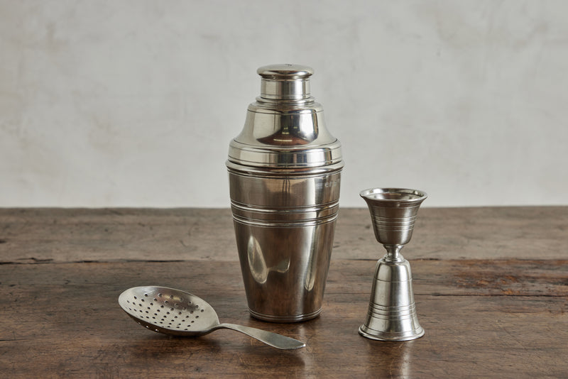 Match Pewter, Cocktail Strainer