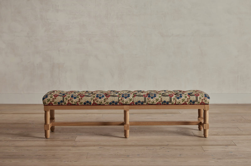 Nickey Kehoe 60" Tufted Bench - In Stock