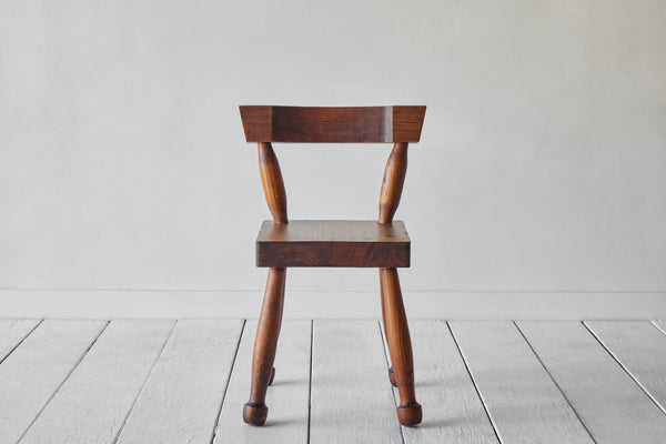 Set of Four French Brutalist Chairs