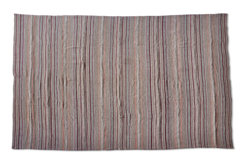 Striped Kilim Rug, 11'4 x 8'5