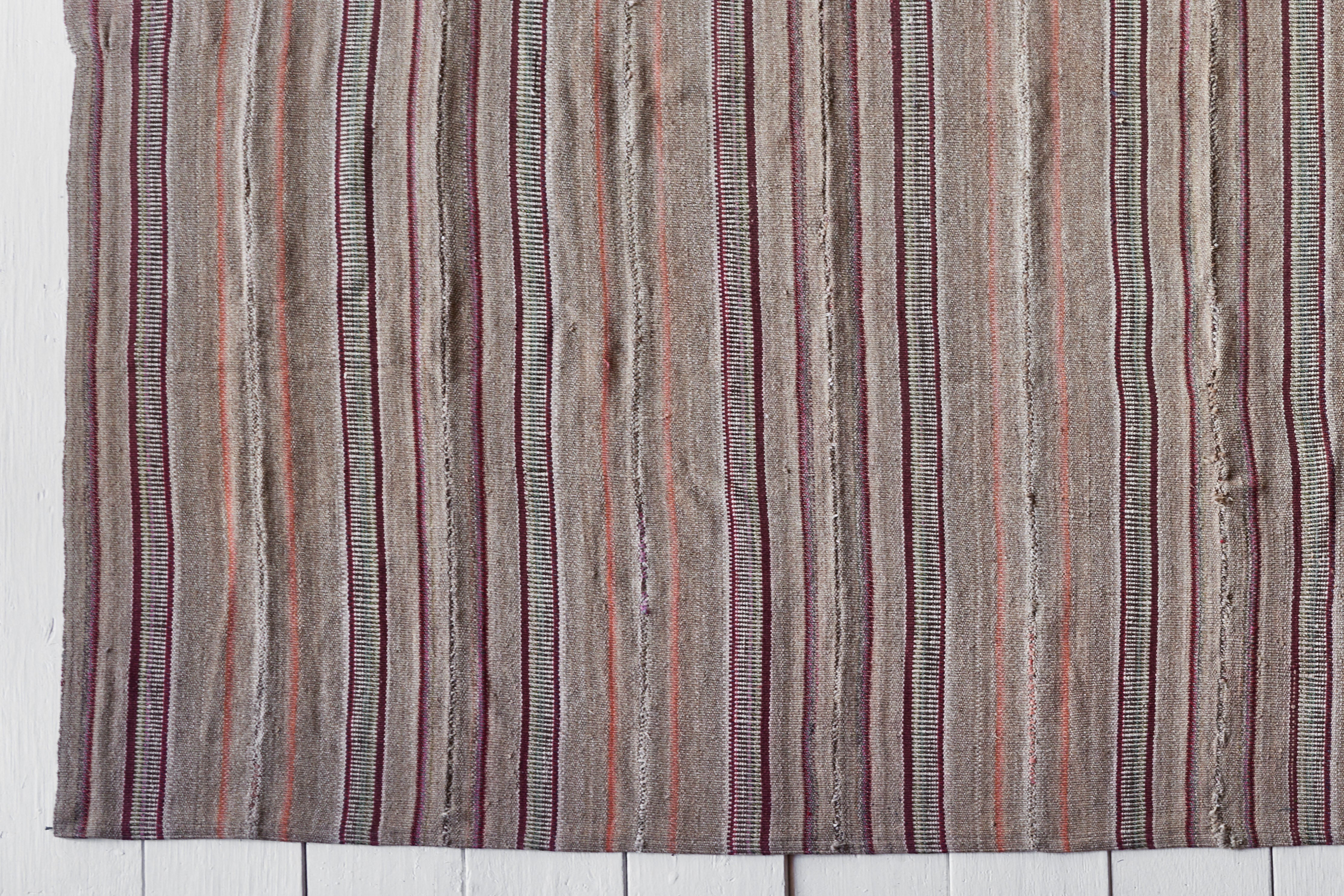 Striped Kilim Rug, 11'4 x 8'5