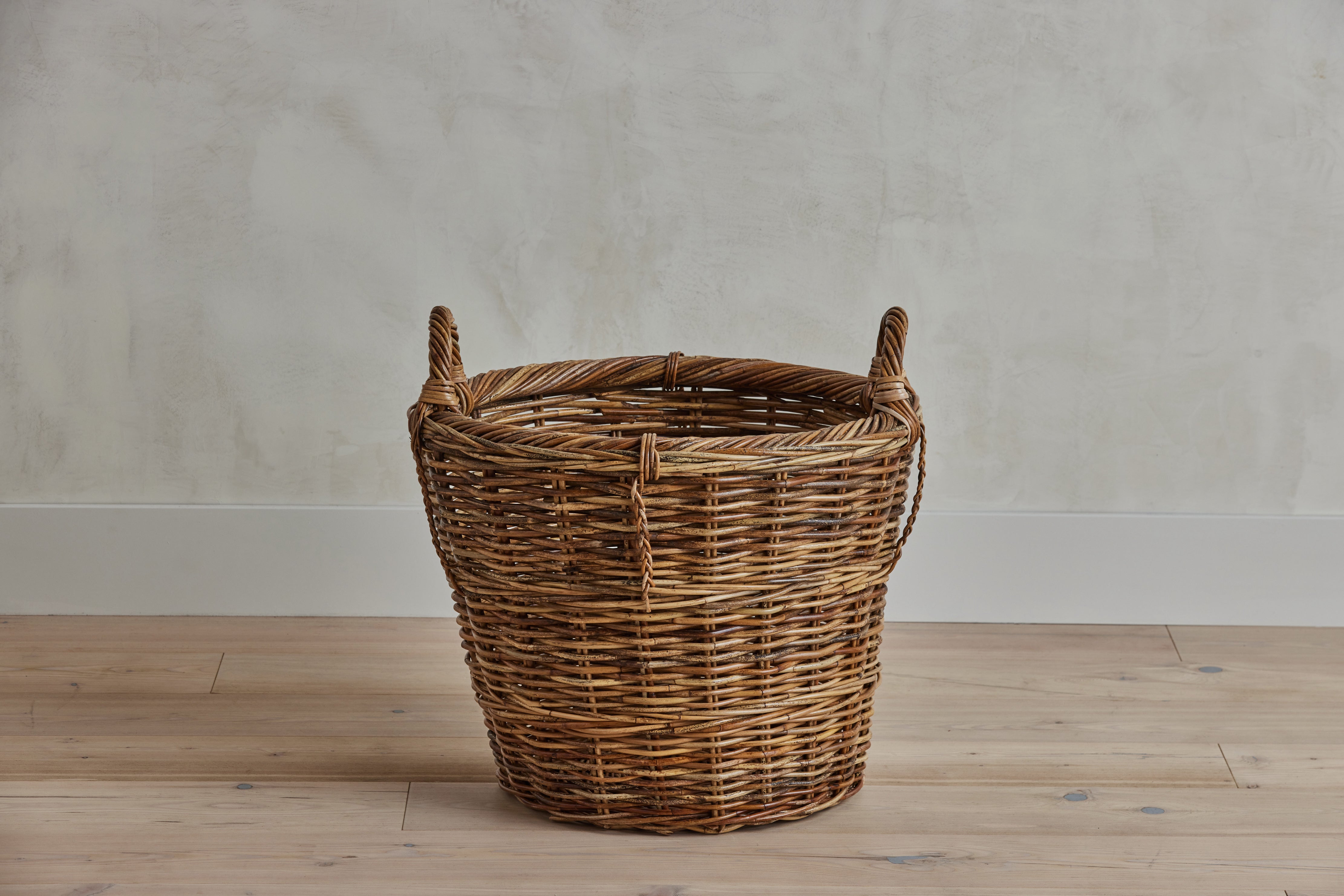 French Countryside Fireside Basket