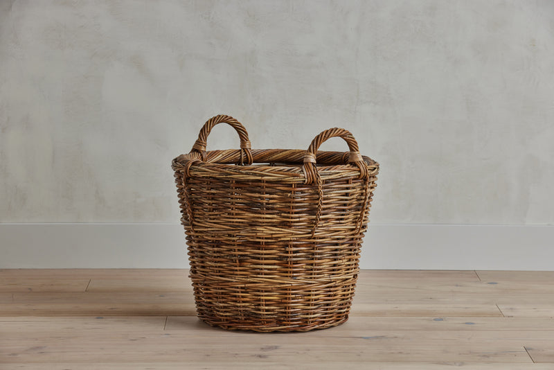 French Countryside Fireside Basket