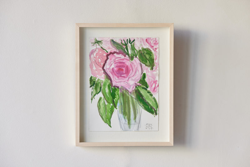 Anne Mansour, Pink Garden Roses