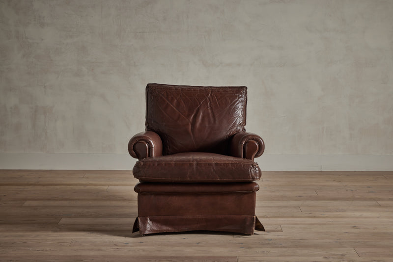 Pair of Leather Armchairs