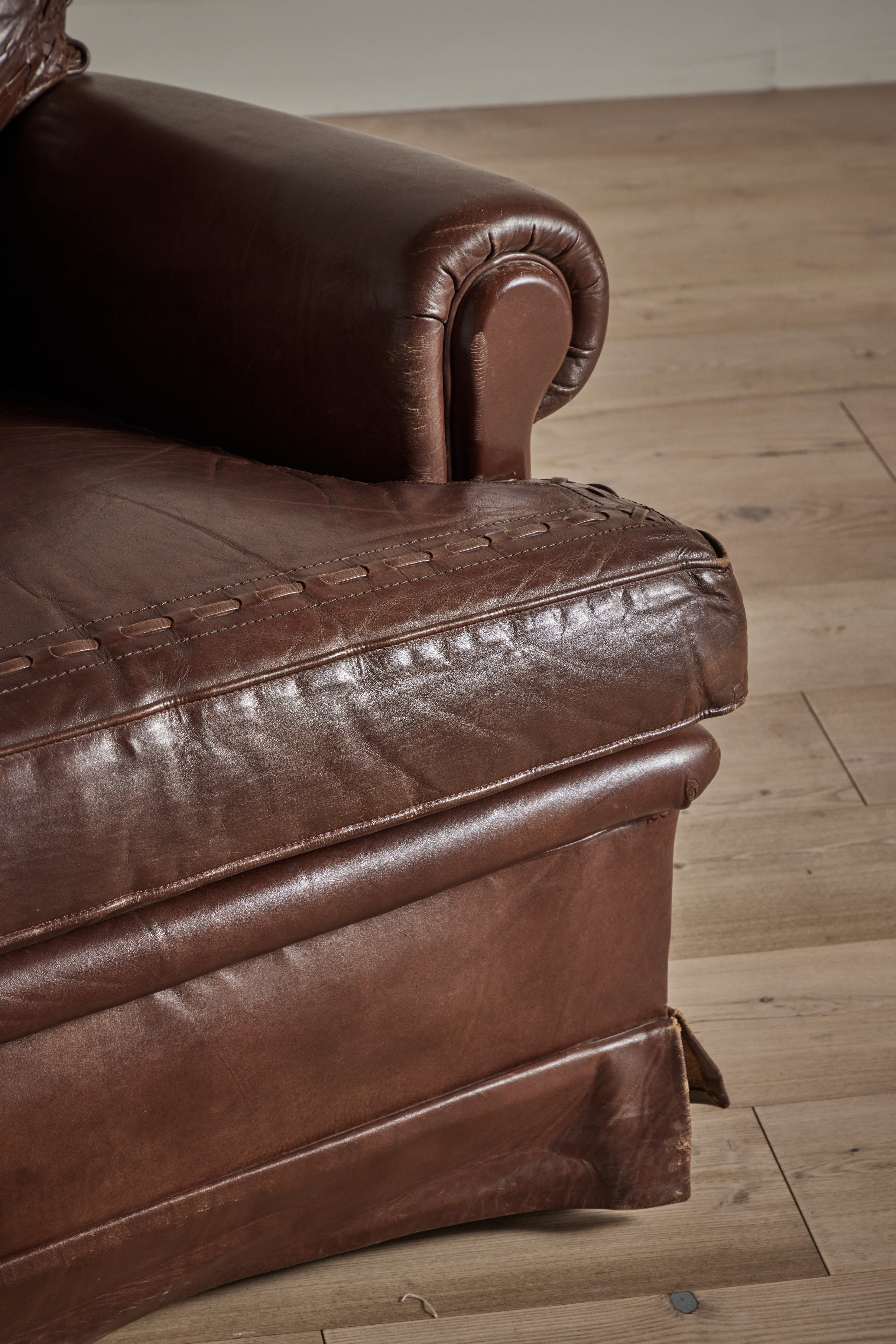 Pair of Leather Armchairs