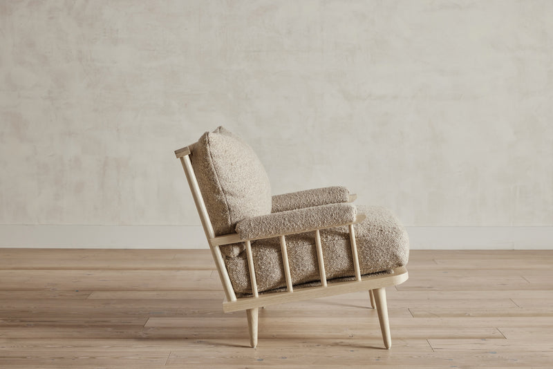 Nickey Kehoe Spindle Viewing Chair - In Stock