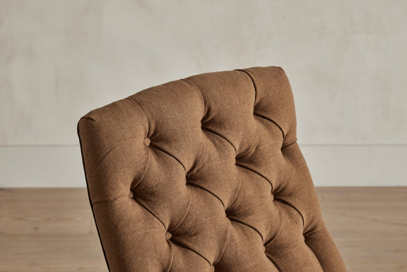 Pair of Napoleon III Slipper Chairs