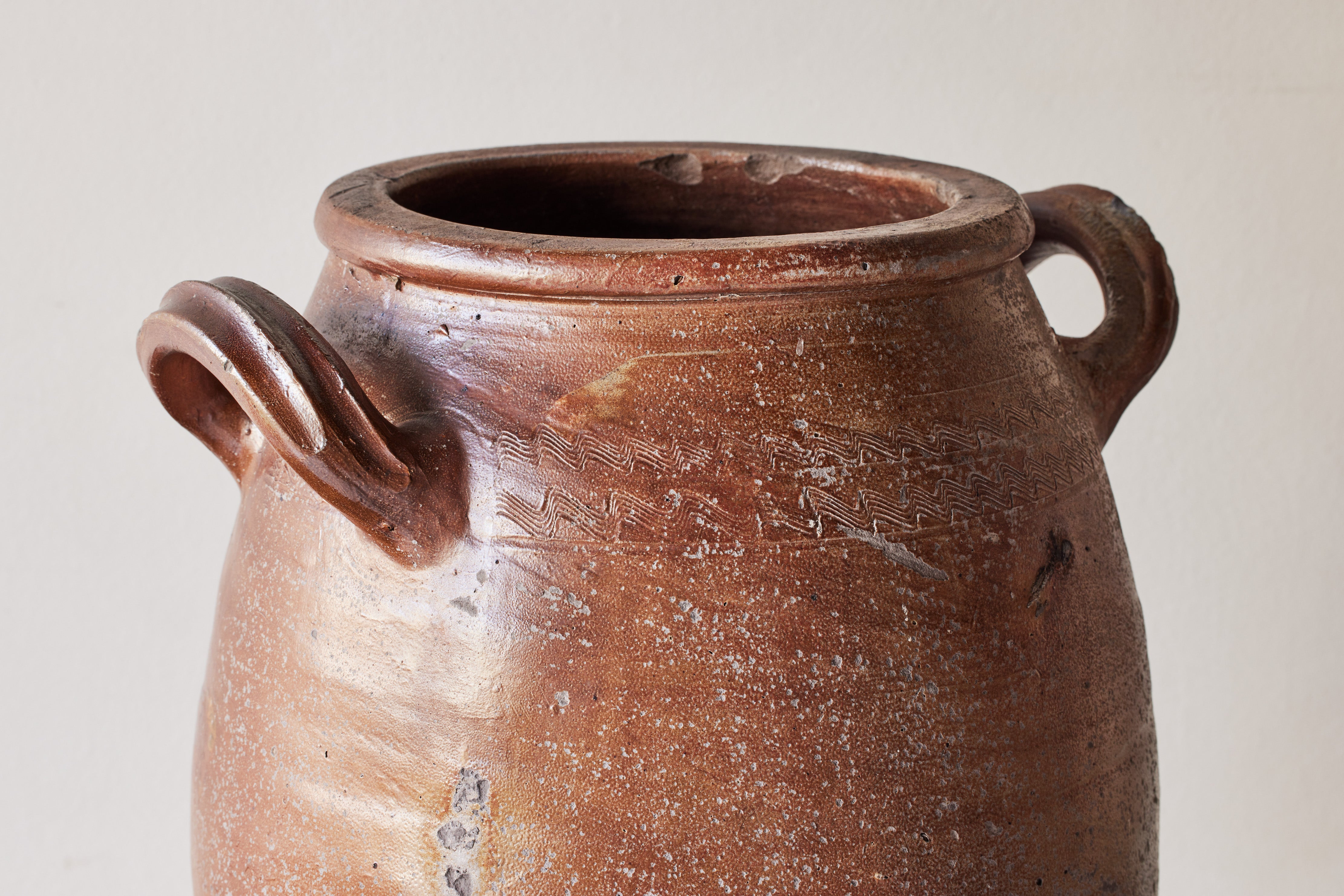Vintage Belgian Ceramic Pot