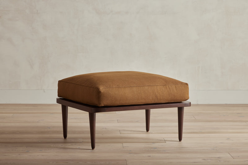 Nickey Kehoe Spindle Back Ottoman - In Stock