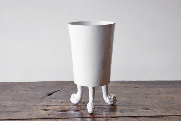 Astier de Villatte, Dragon Vase with Feet
