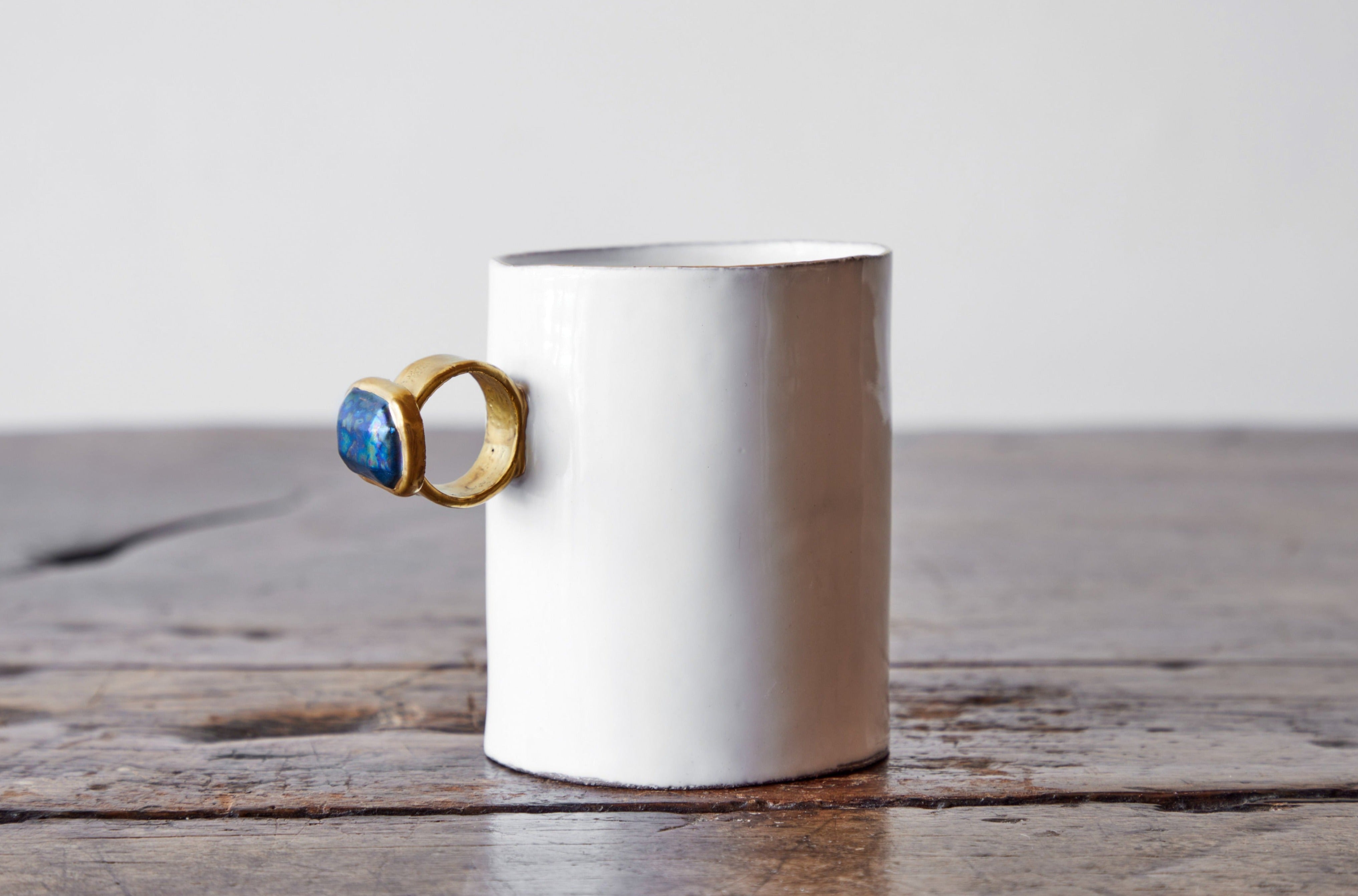 Serena Cup with Sapphire