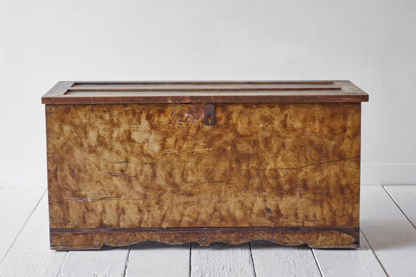 Vinegar Paint Blanket Chest