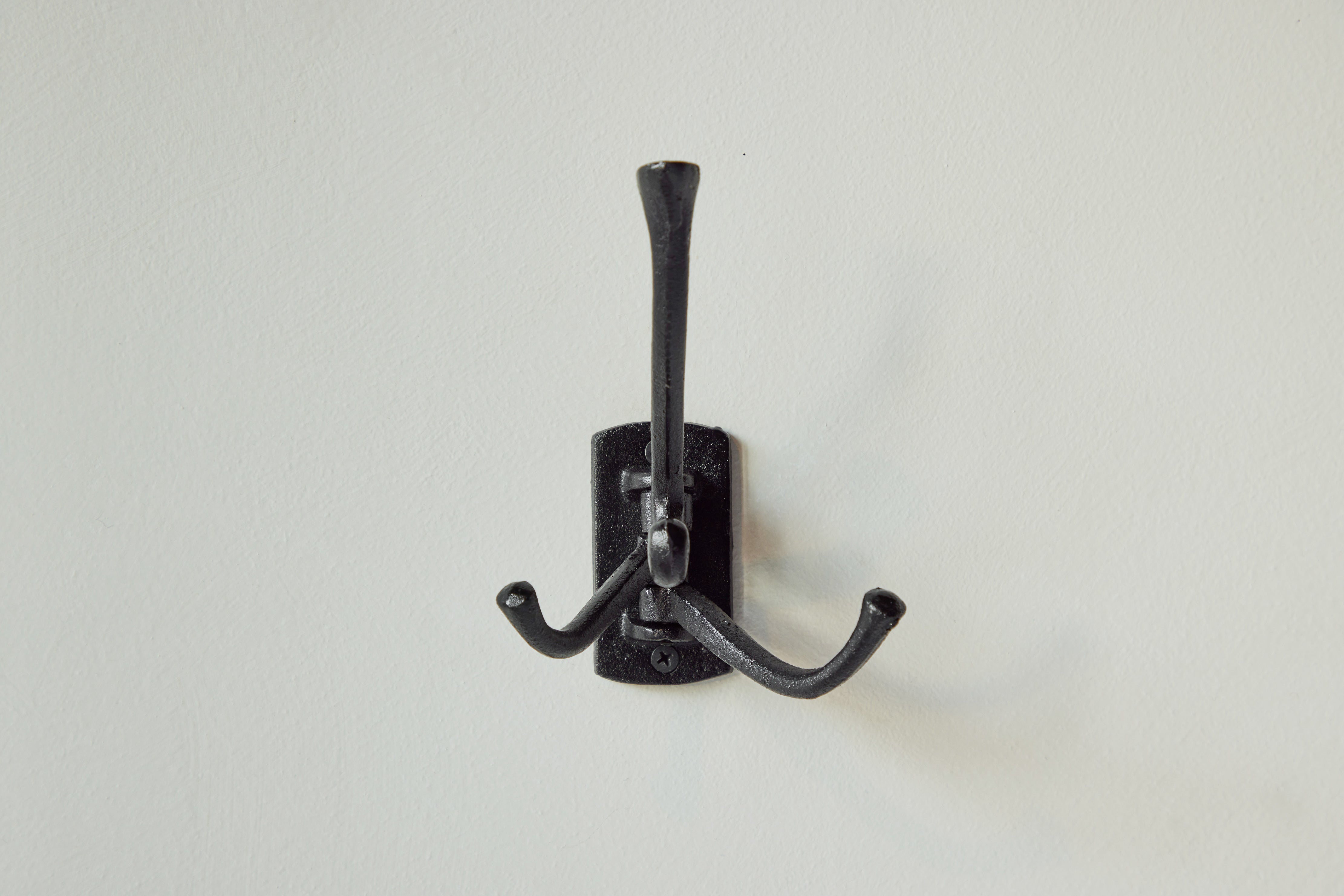 Cast Iron Cloak Room Wall Hook