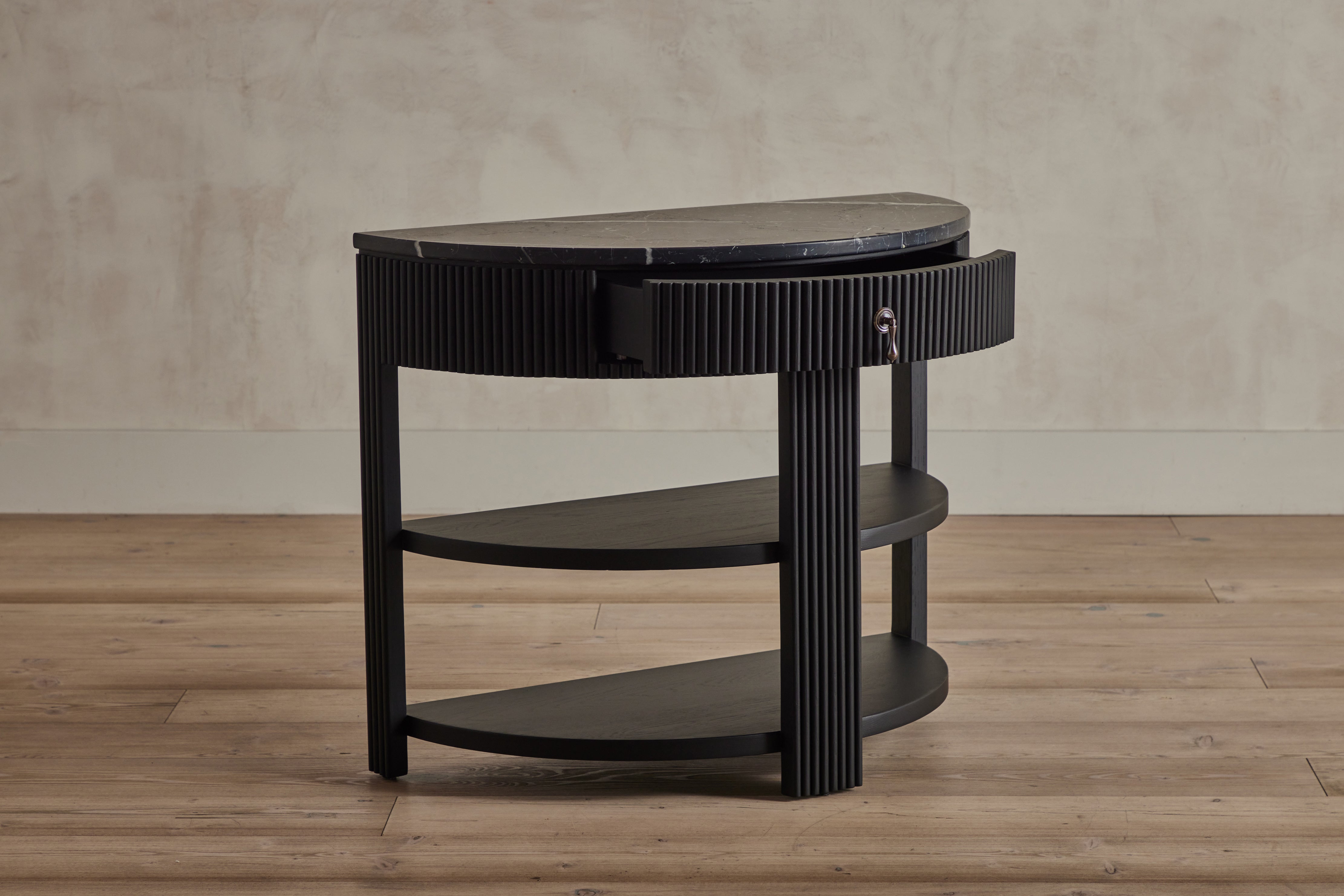 Nickey Kehoe Demilune Side Table - In Stock