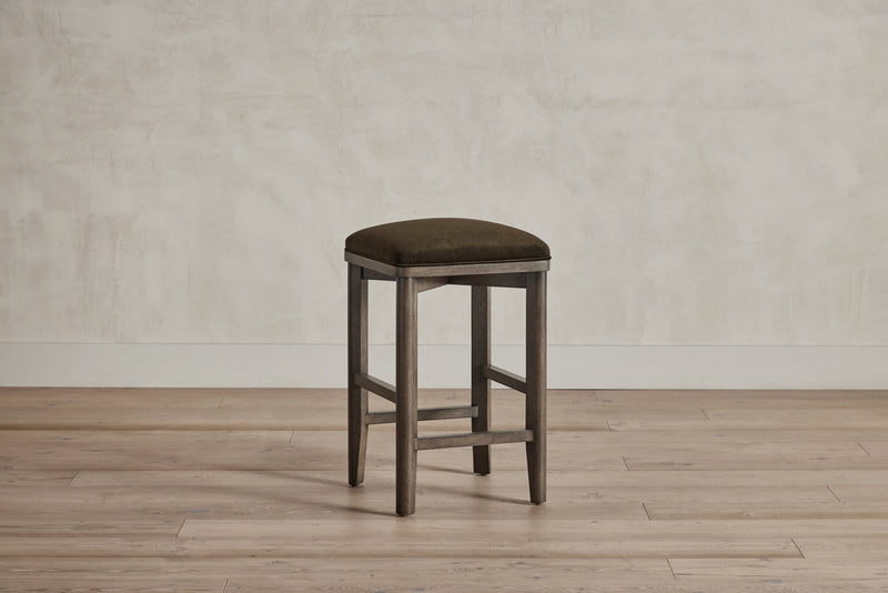 Nickey Kehoe Upholstered Counter Stool - In Stock