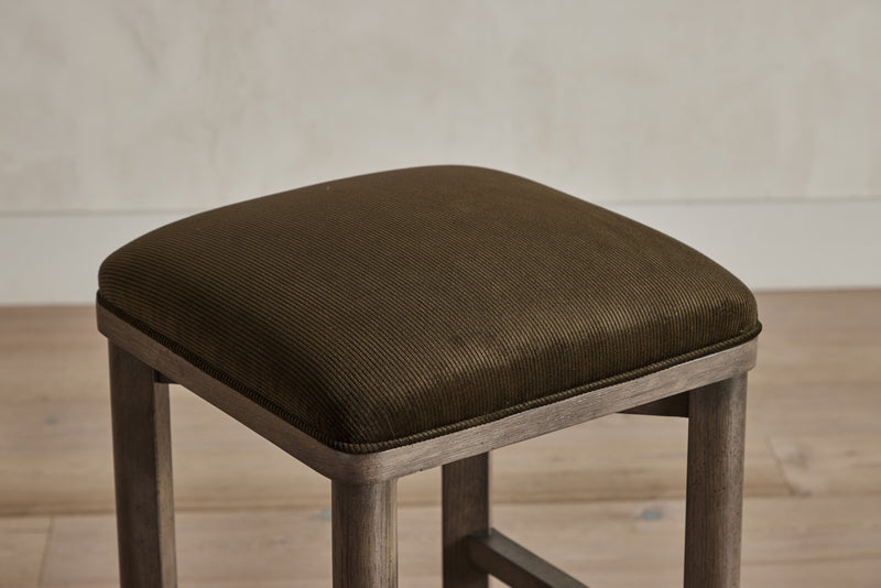 Nickey Kehoe Upholstered Counter Stool - In Stock