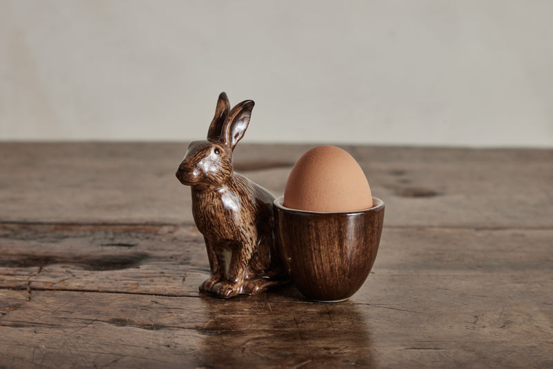 Set of 2 Woodland Animal Egg Cups, Rabbit